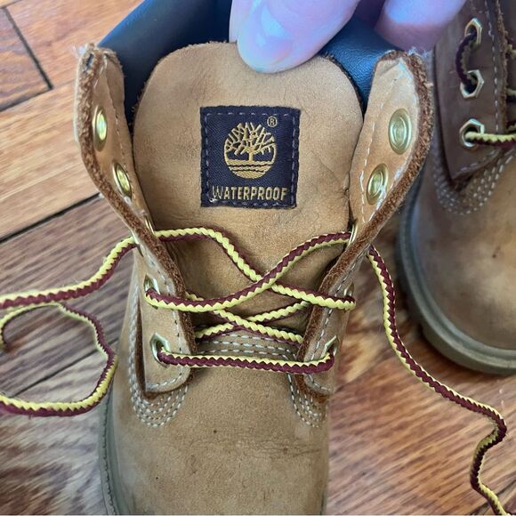 Timberland Wheat 6 Inch Classic Boot Toddler Size 6 - Picture 7 of 8